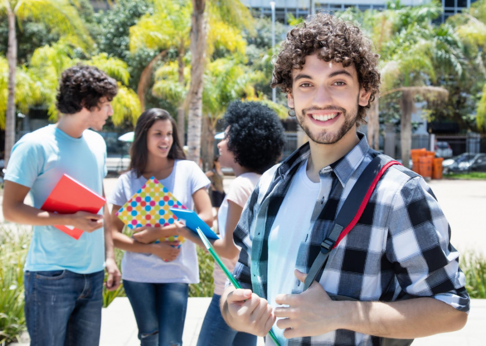 Collèges avec le temps le plus chaud 