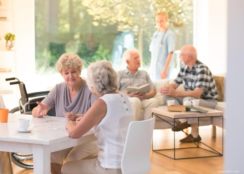 États avec les maisons de repos les plus chères 