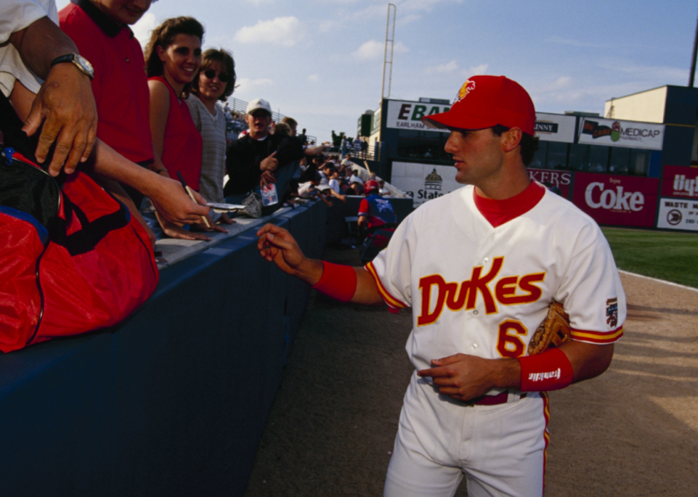 Joueurs de baseball célèbres de tous les États 