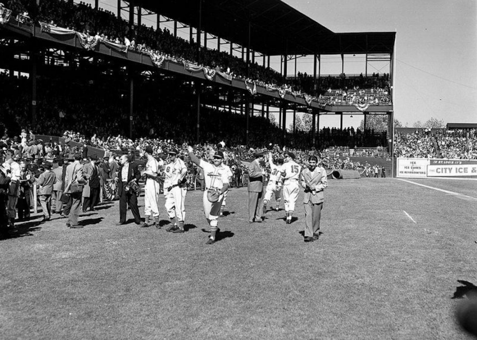 Historique de la MLB depuis l année de votre naissance 