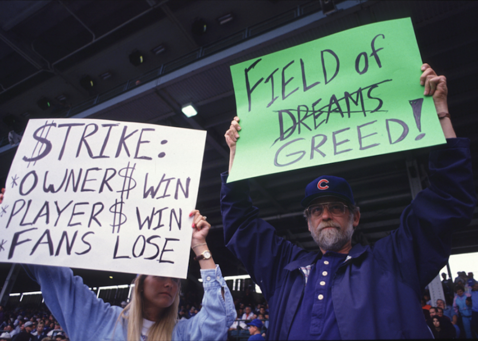 Historique de la MLB depuis l année de votre naissance 