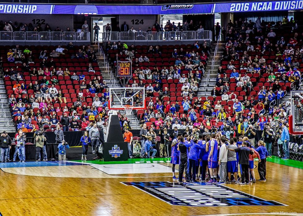 Meilleur programme de basketball universitaire masculin dans chaque État 