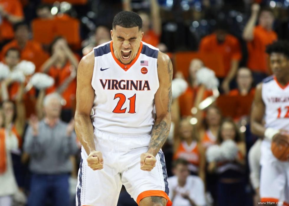 Meilleure équipe masculine de basket-ball universitaire dans chaque État 