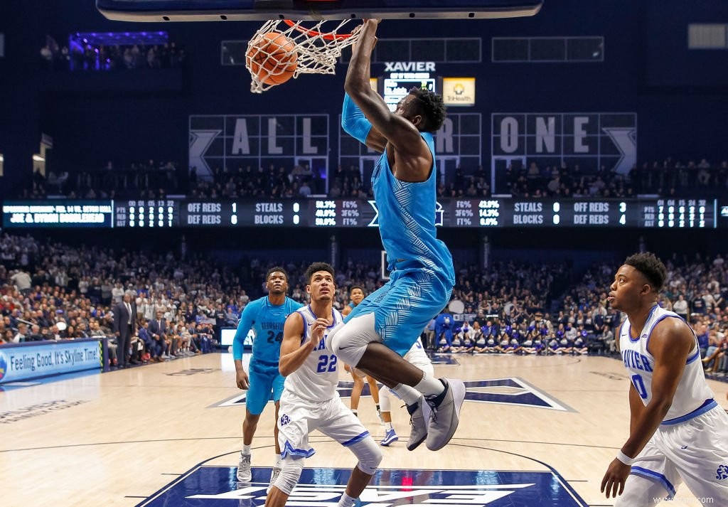 Meilleure équipe masculine de basket-ball universitaire dans chaque État 