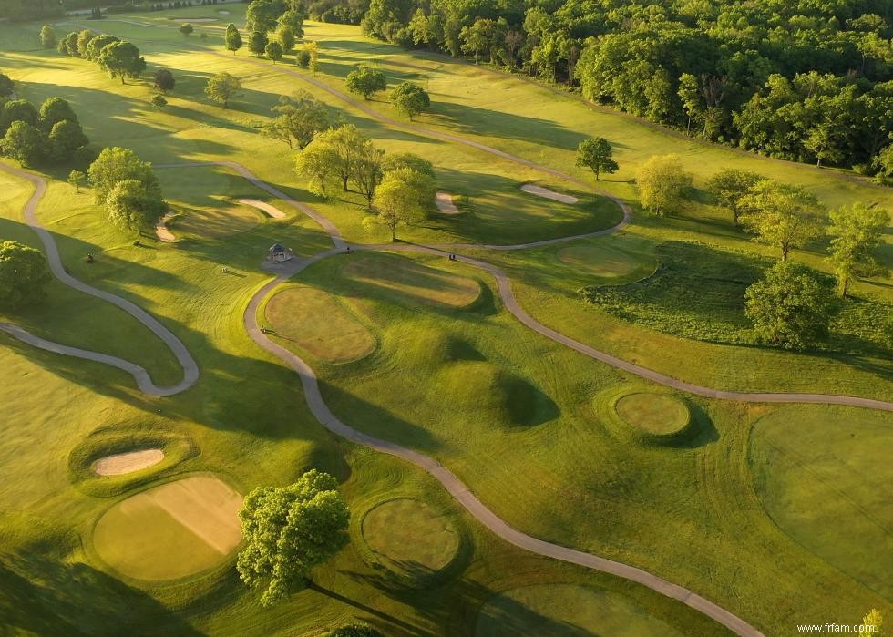 Destinations de golf aux États-Unis avec le plus de parcours par habitant 