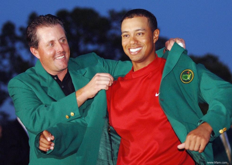 50 victoires mémorables de Tiger Woods et Phil Mickelson 