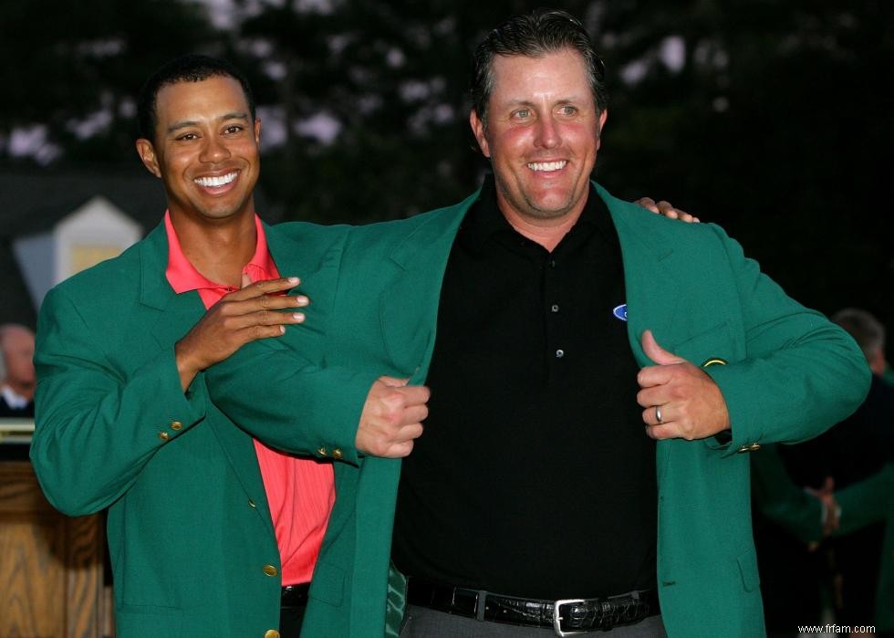 50 victoires mémorables de Tiger Woods et Phil Mickelson 