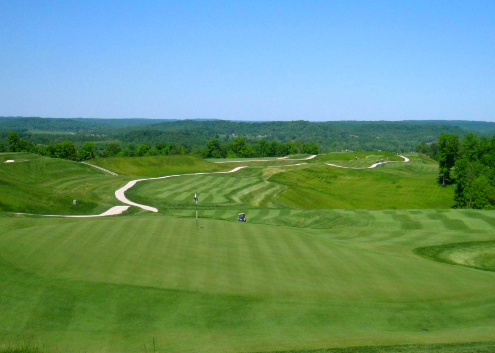 Meilleur parcours de golf dans chaque état 