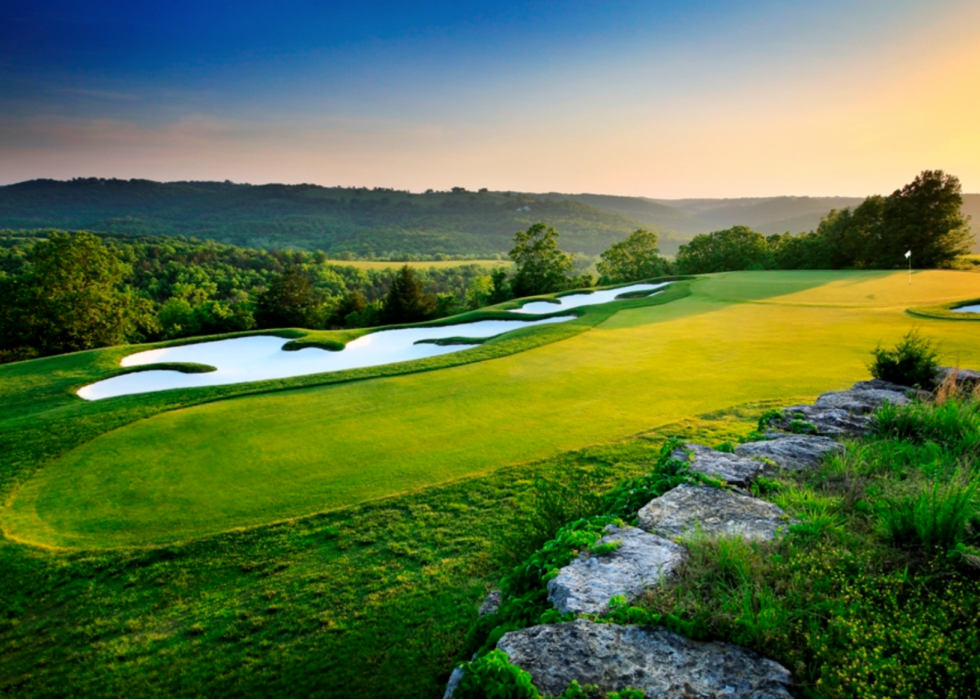 Meilleur parcours de golf dans chaque état 