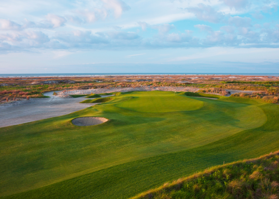 Meilleur parcours de golf dans chaque état 