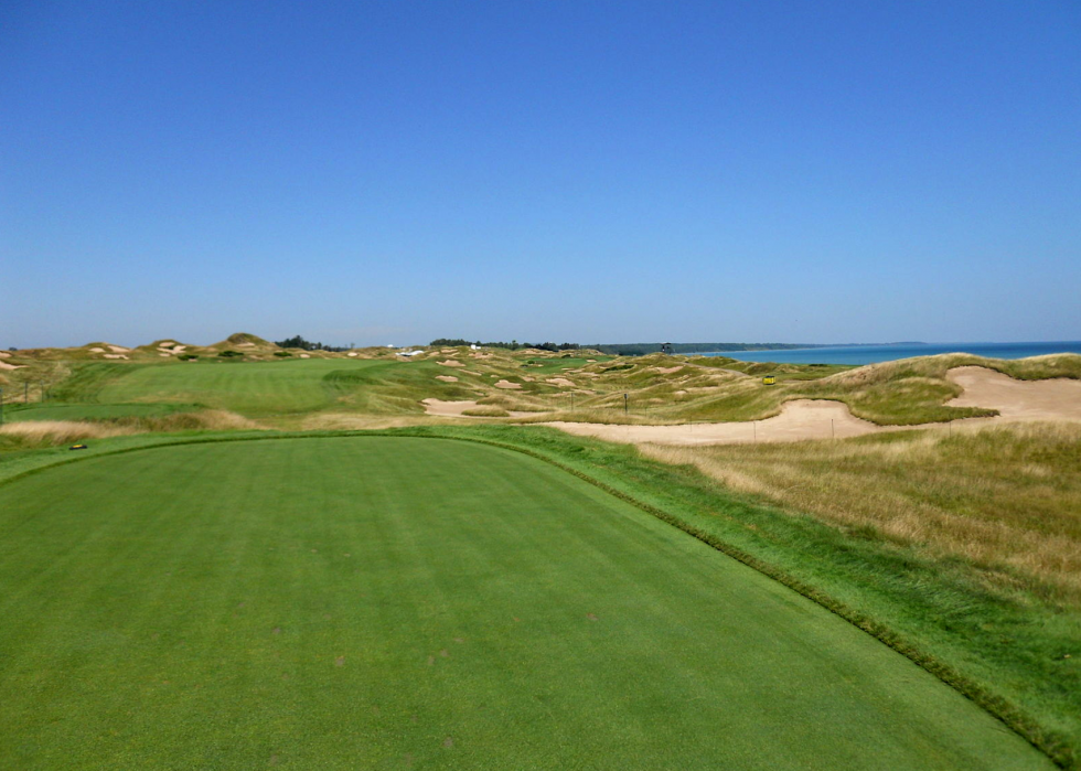 Meilleur parcours de golf dans chaque état 