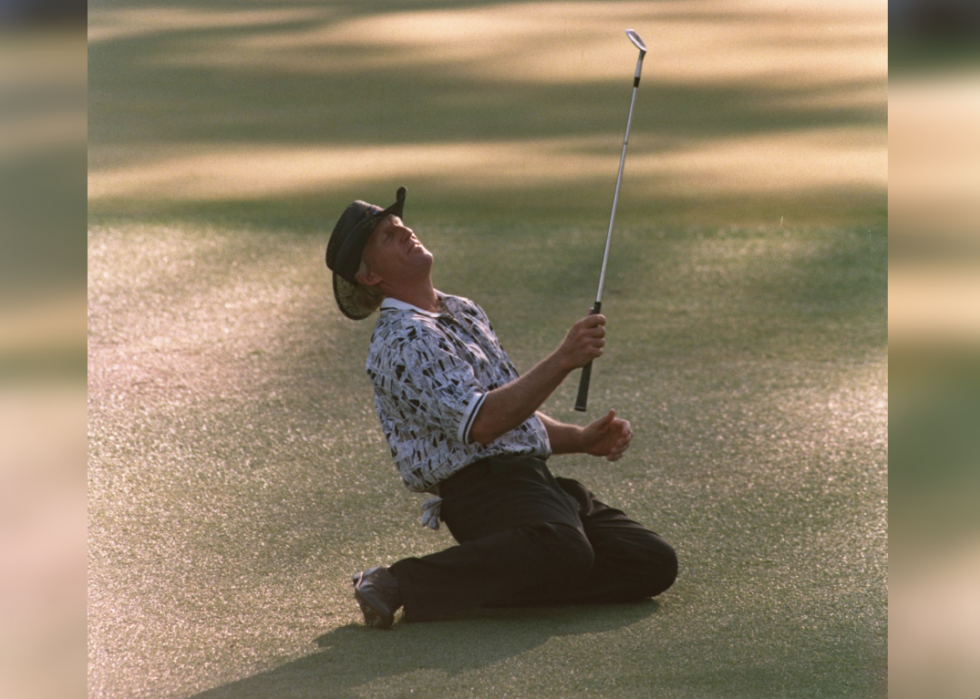 Les plus grandes victoires de retour dans l histoire du golf majeur 