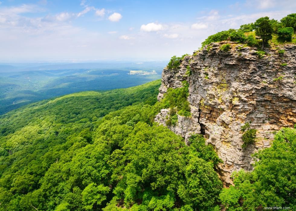 Points d altitude les plus élevés et les plus bas dans chaque état 