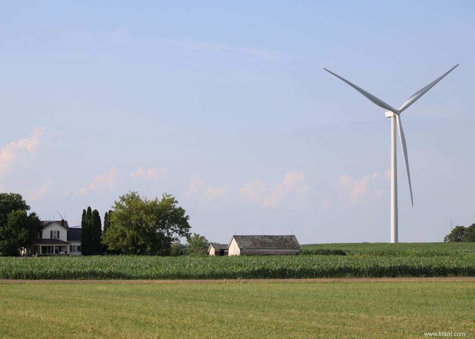 États avec le potentiel éolien le plus inexploité 