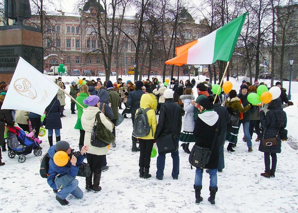 La Saint-Patrick célébrée dans le monde entier en 20 photos 