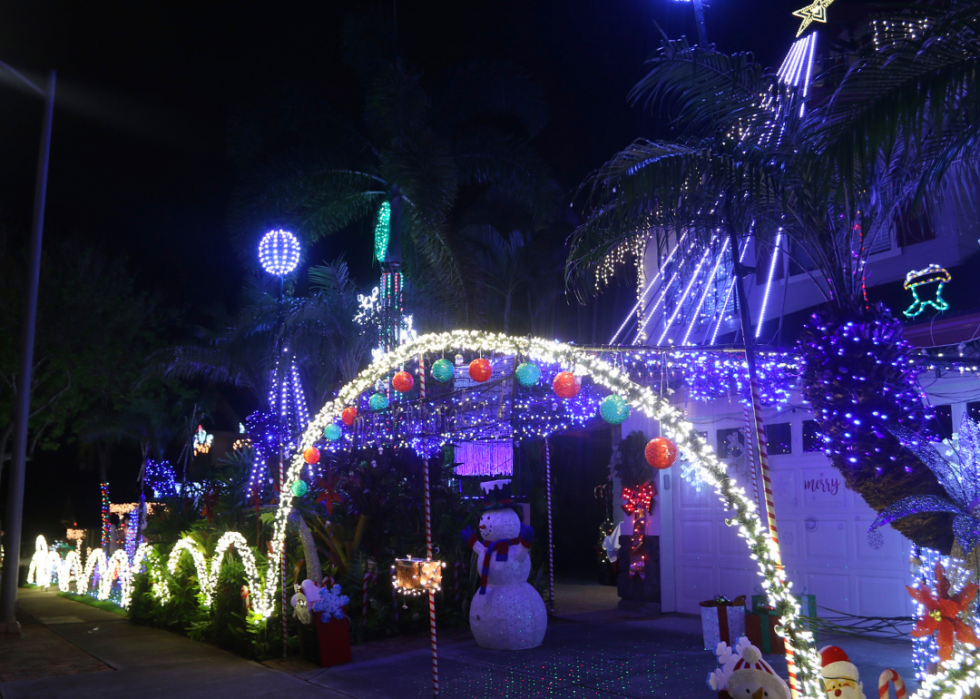 20 étalages de Noël exagérés de toute l Amérique 