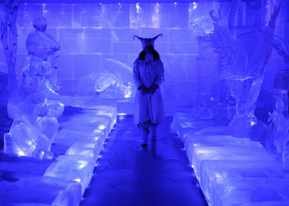 50 incroyables sculptures de neige et de glace du monde entier 