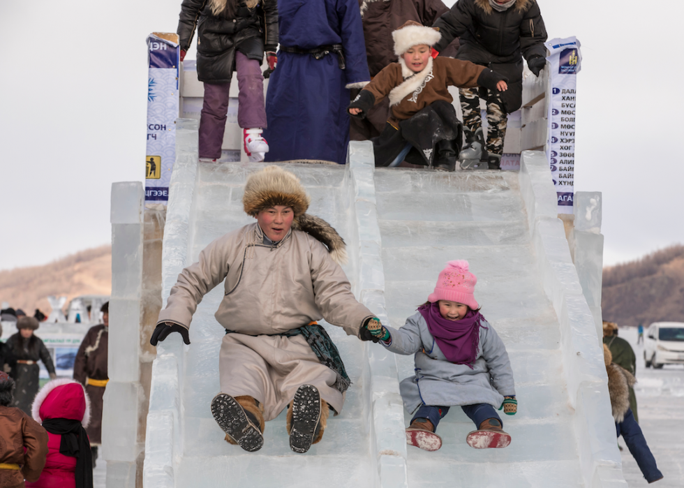 50 incroyables sculptures de neige et de glace du monde entier 