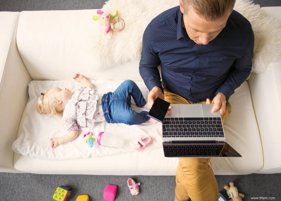 Les meilleurs et les pires états pour les papas qui travaillent 