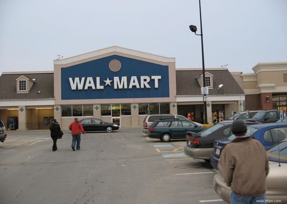 États avec le plus de Walmarts 