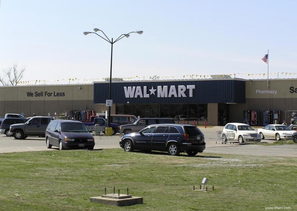 États avec le plus de Walmarts 