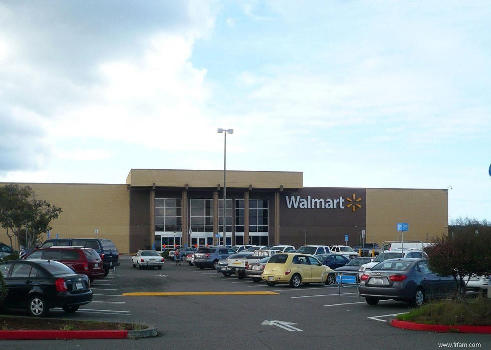 États avec le plus de Walmarts 