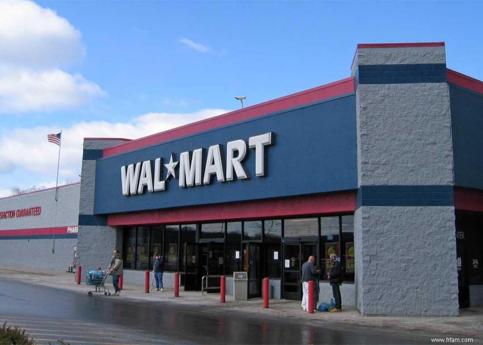 États avec le plus de Walmarts 