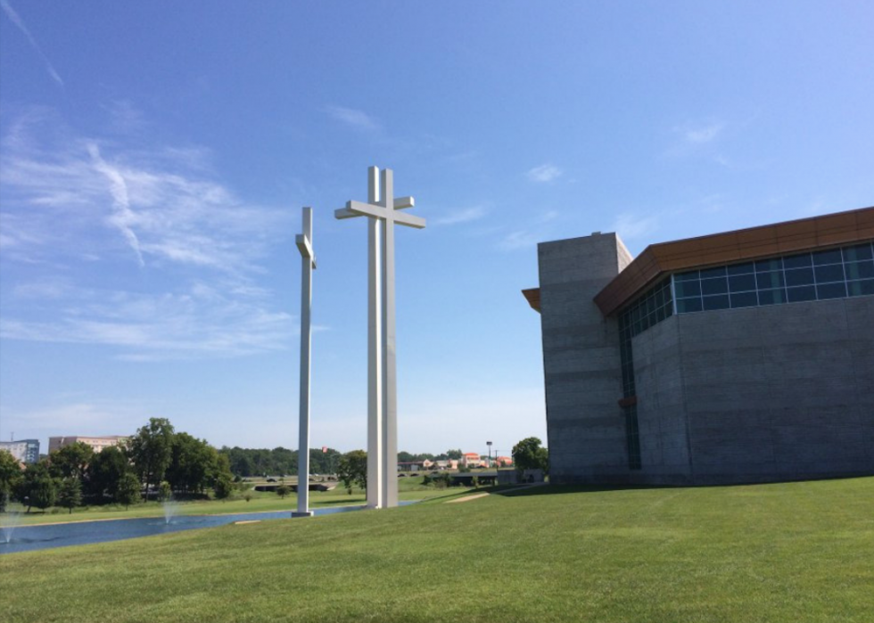 Des églises massives dans chaque état 