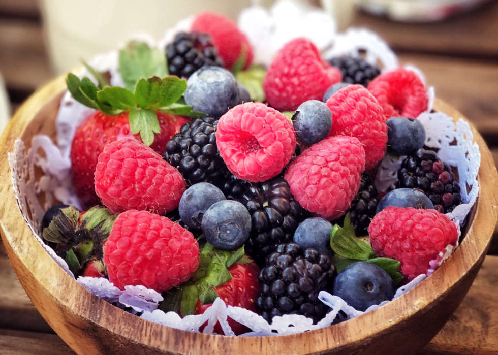 Aliments de petit-déjeuner signature dans tous les états 