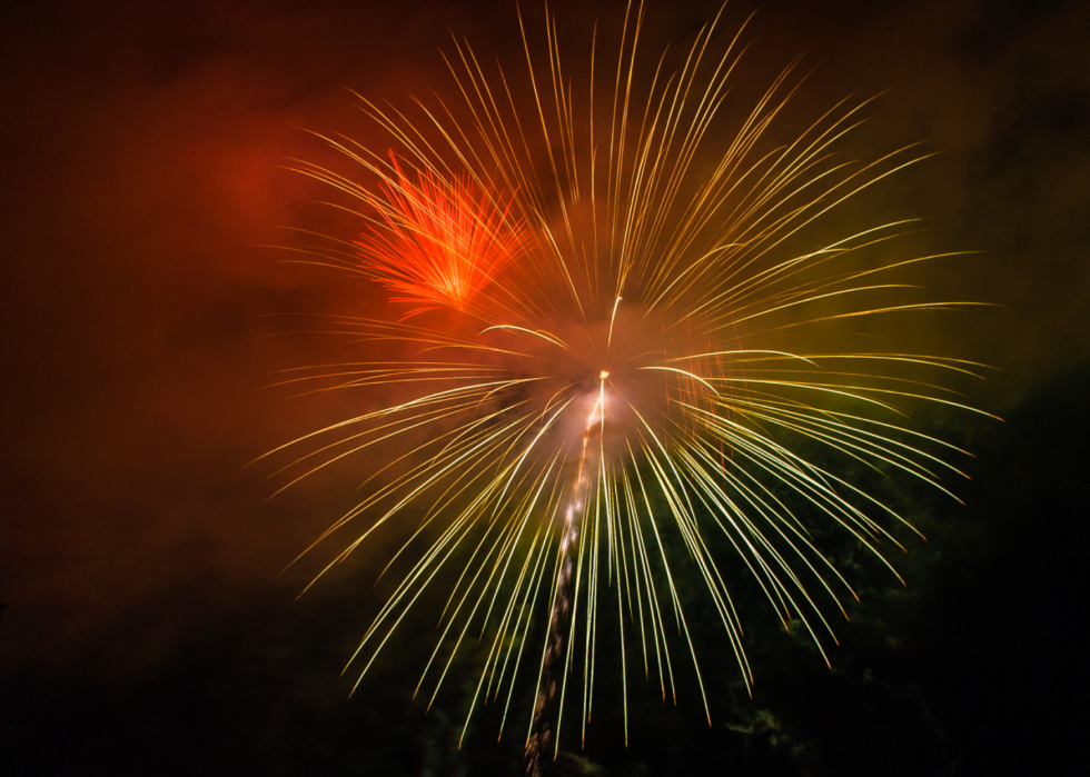 Les États dépensent le plus en feux d artifice 