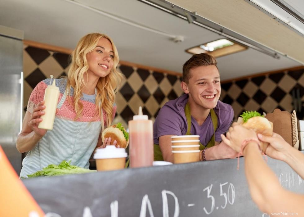 États comptant le plus de travailleurs de l industrie de la restauration 