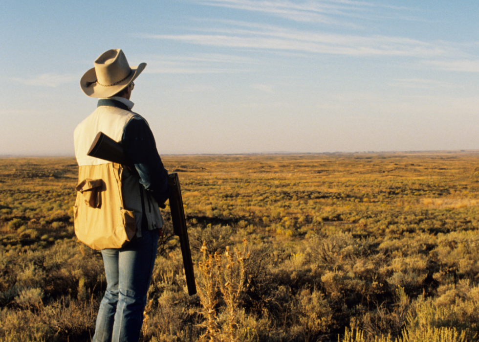 États avec le plus de chasseurs enregistrés 