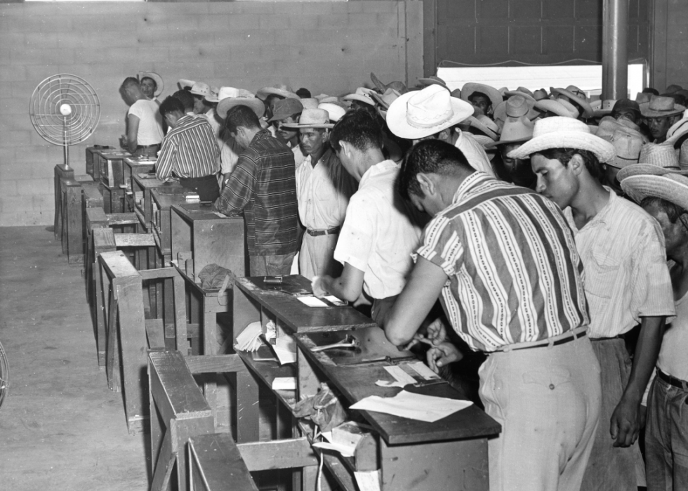 Immigration en Amérique l année de votre naissance 