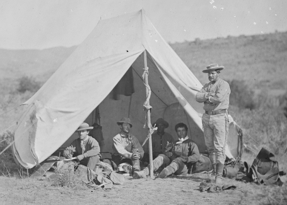 50 photos de la vie américaine au XIXe siècle 