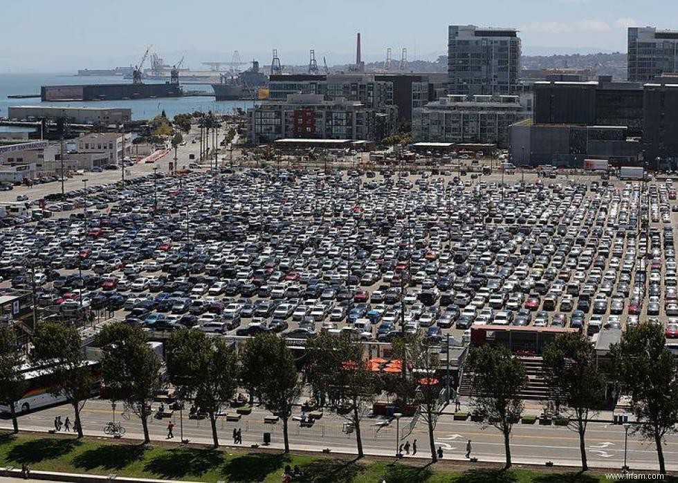 Coût d une place de parking dans 40 grandes villes américaines 