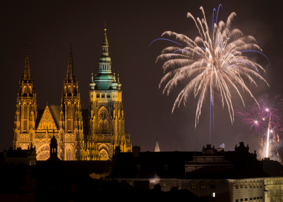 Feux d artifice du Nouvel An du monde entier 