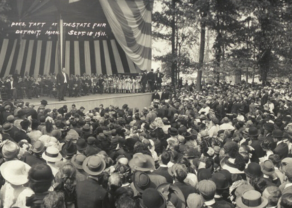 Photos historiques de l état et de la foire du comté de chaque état 