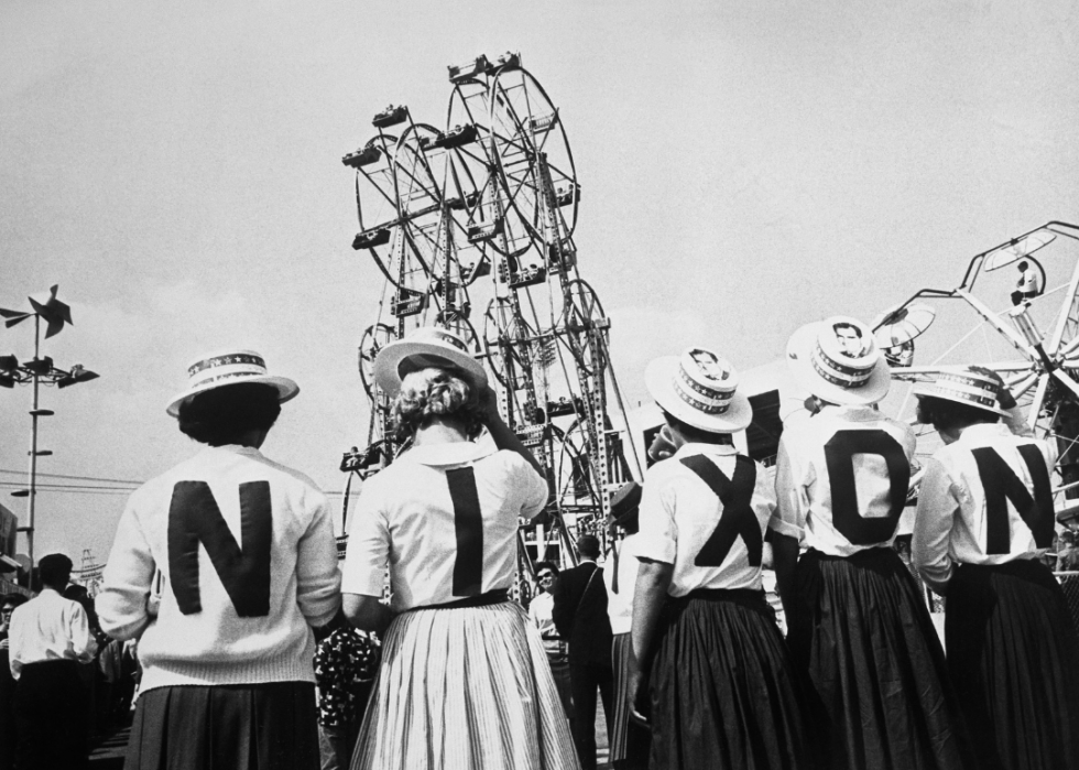 Photos historiques de l état et de la foire du comté de chaque état 