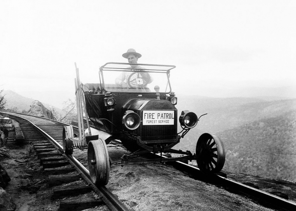 Des photos vintage qui montrent la beauté des parcs nationaux américains 