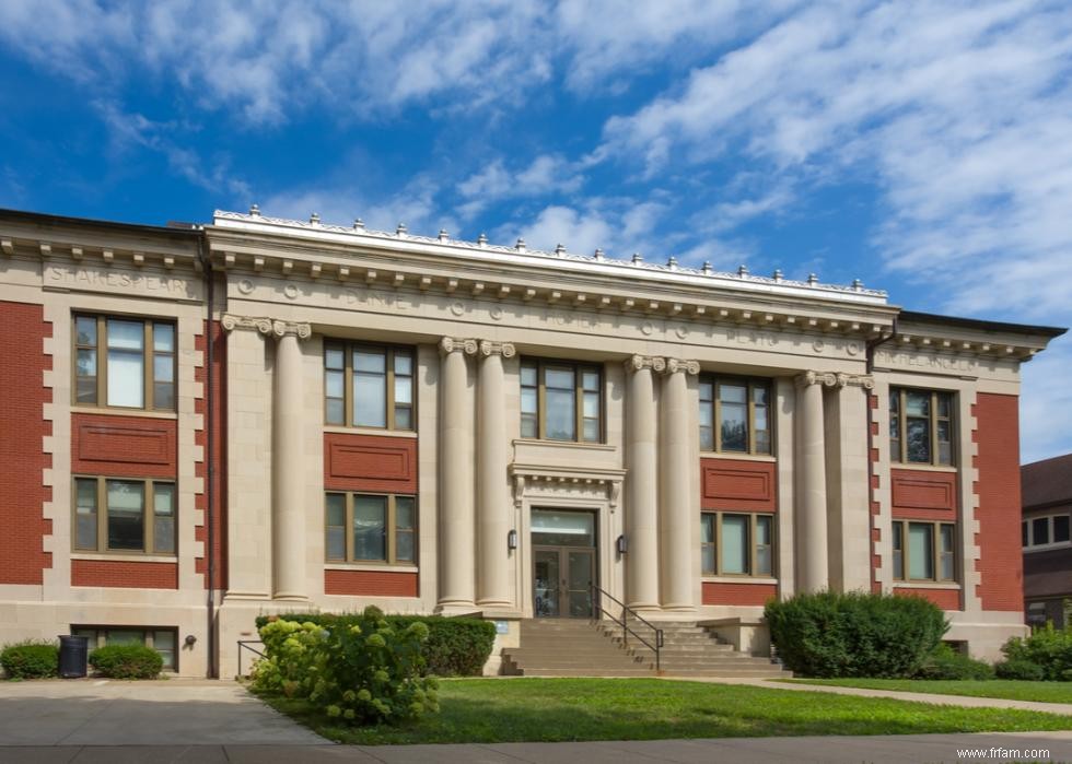 États avec les collèges les mieux classés 