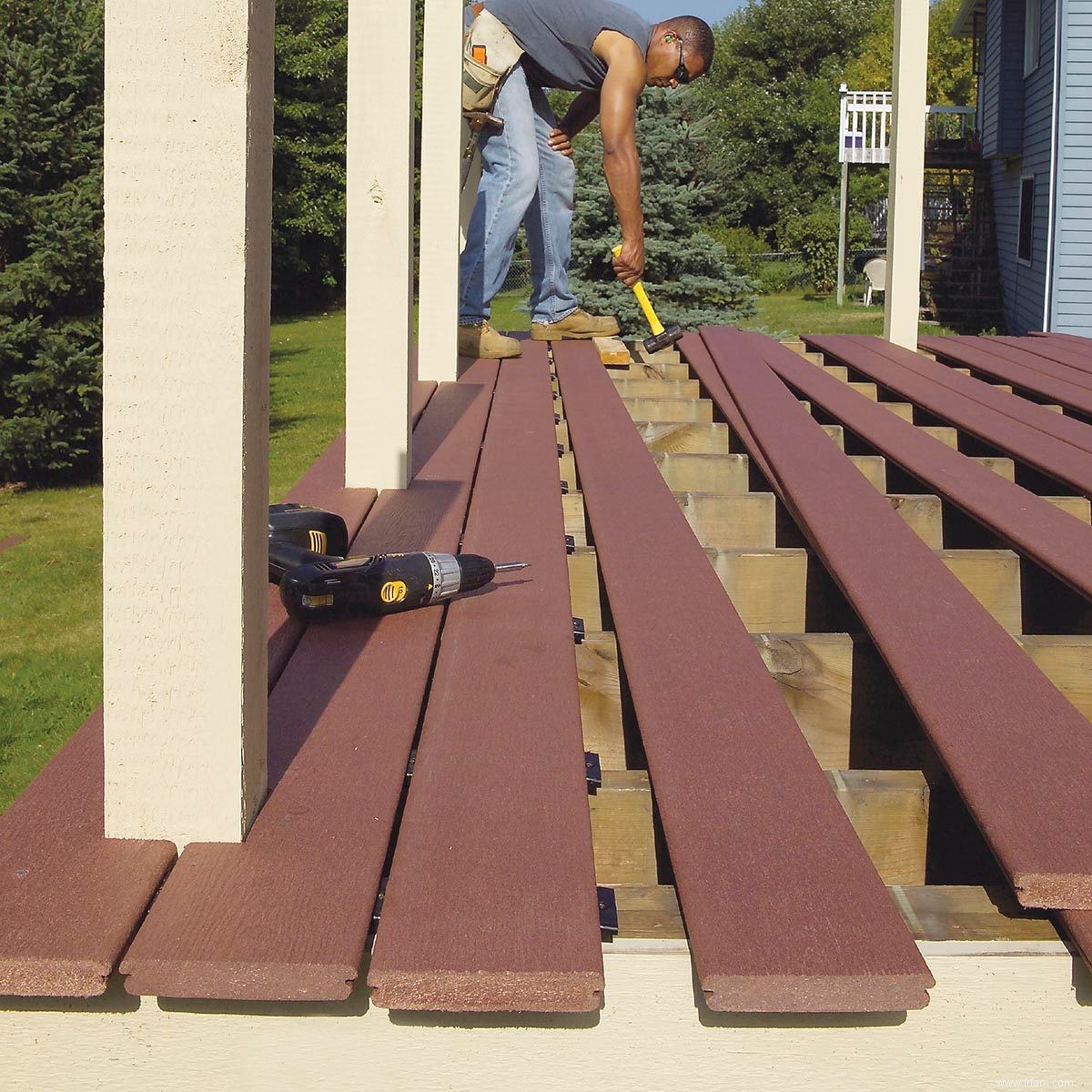 Conseils pour la réparation et l entretien de la terrasse 