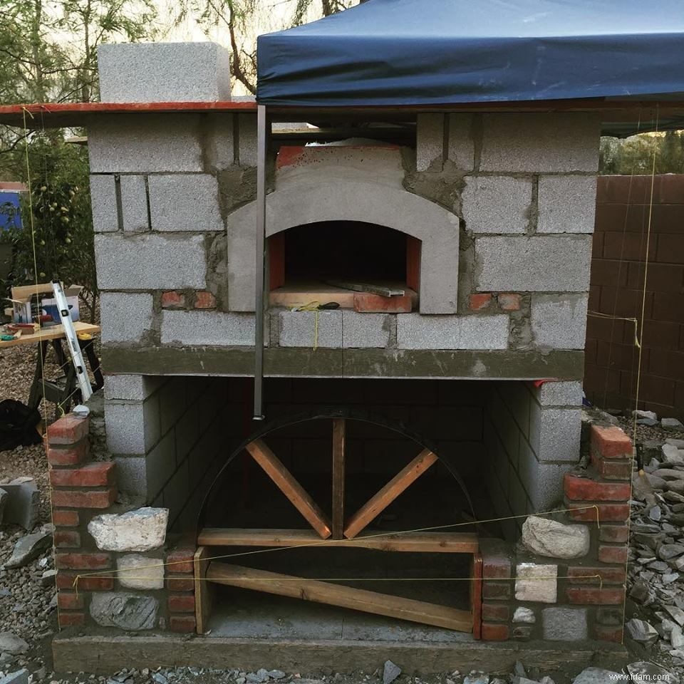 Comment construire un four à pizza extérieur 