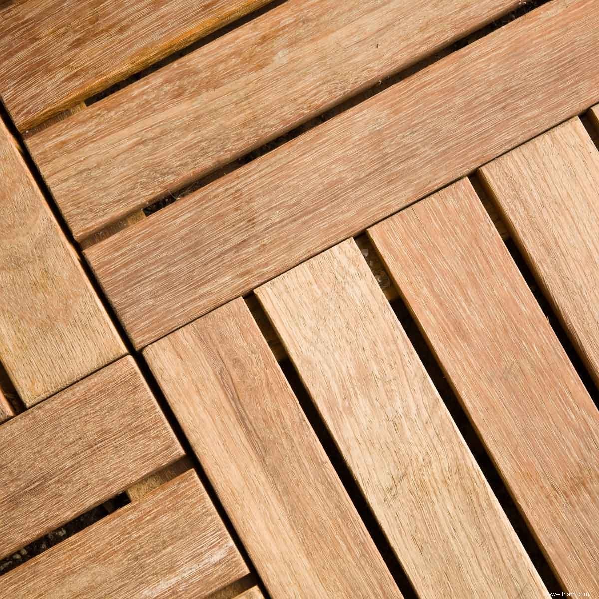 Tout ce que vous devez savoir sur les dalles de terrasse en bois 