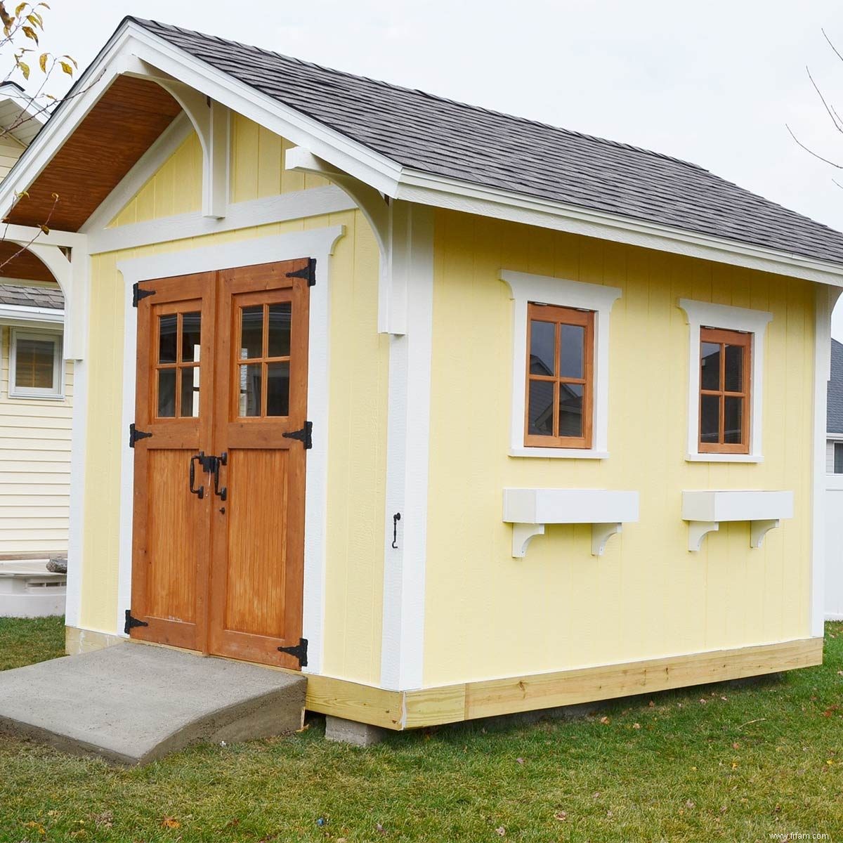 Projet de lecteur :Incroyable cabanon jaune 