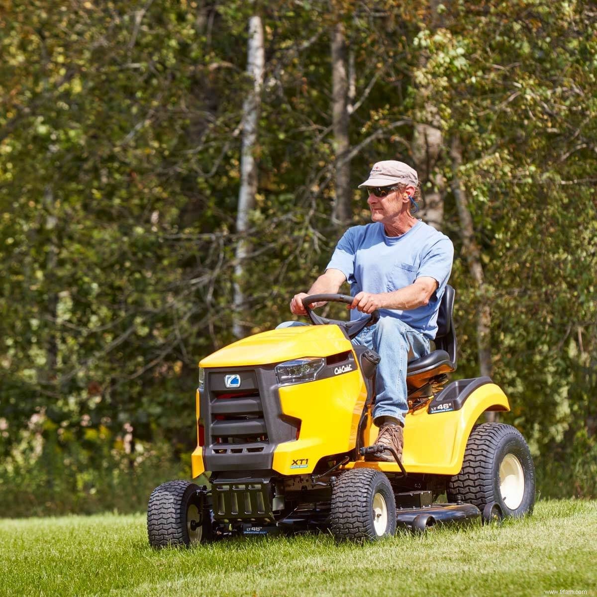 Rider, tracteur de pelouse, tracteur de jardin :quelle est la différence ? 