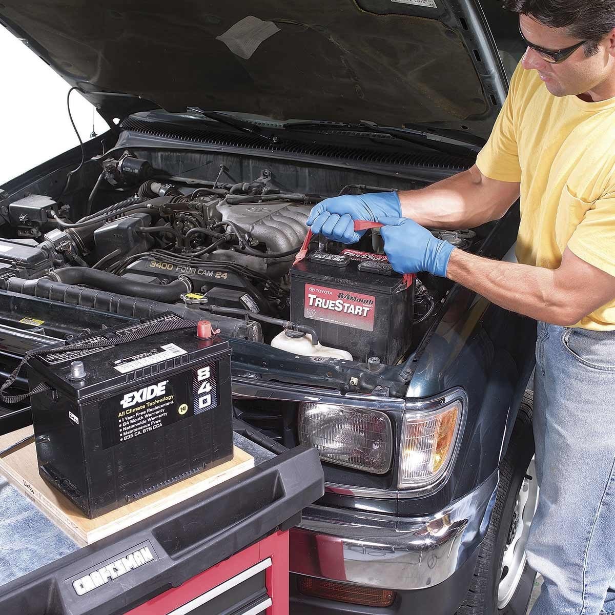 Comment changer une batterie de voiture 