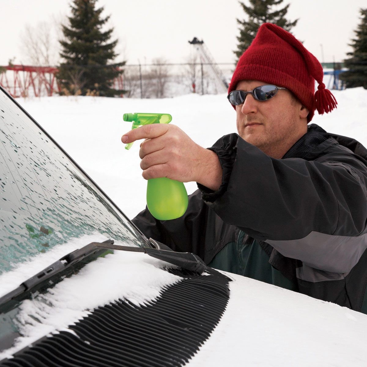 Fenêtres de voiture à l épreuve de la glace avec des choses que vous avez déjà à la maison 