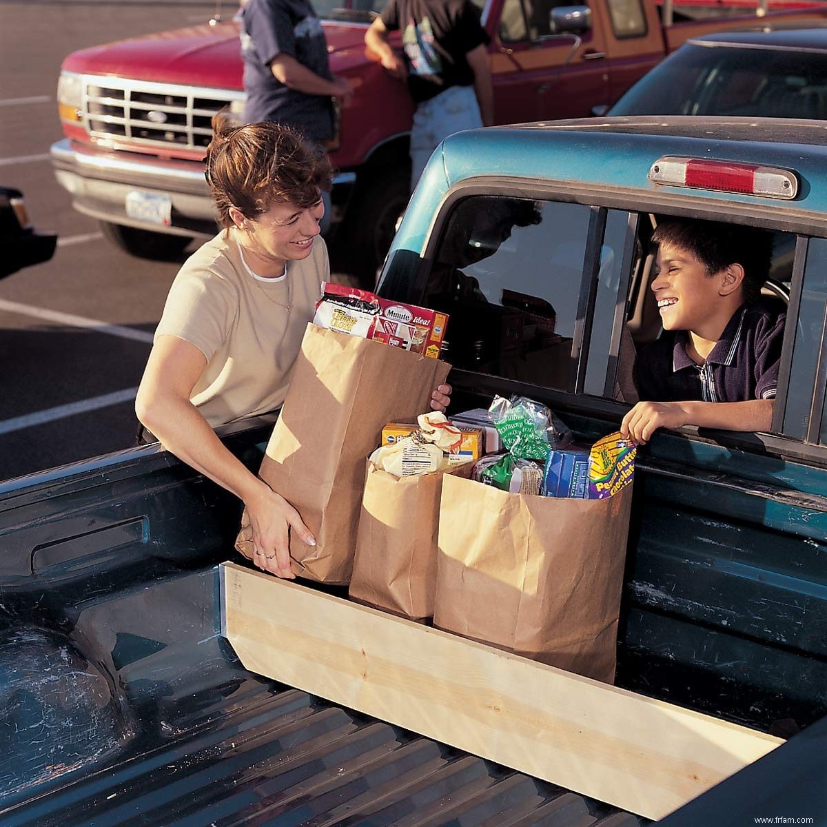 Solution de stockage sécurisé des camions 