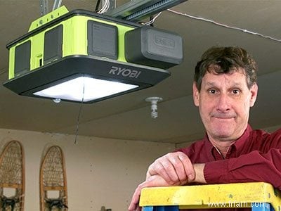 Découvrez l ouvre-porte de garage Ryobi ultra-silencieux de 2 HP 