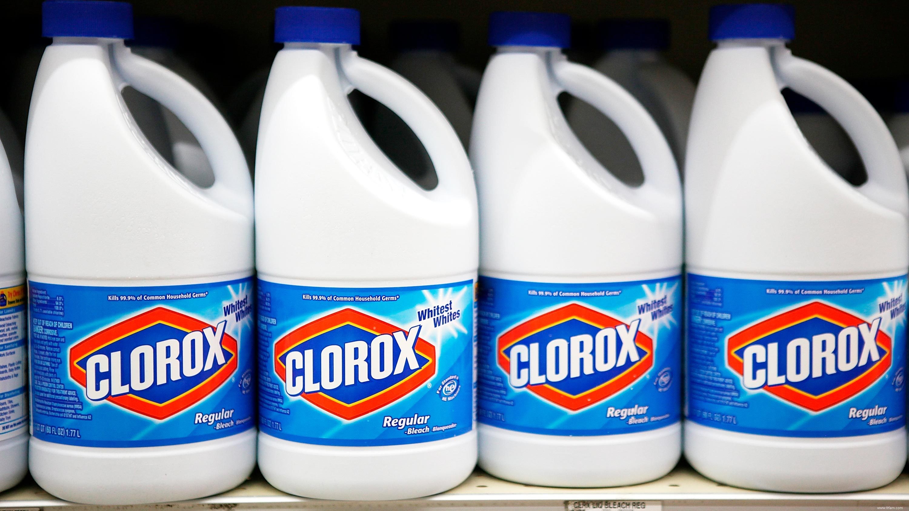 Voici pourquoi Clorox est si bon pour tuer les germes 